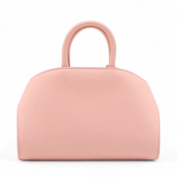 Ferragamo Hug Mini Leather Two-Way Handbag Nylund Pink - Picture 2 of 13